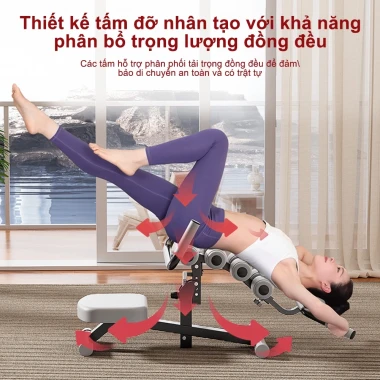 Tập Lưng Hiệu Quả Với Onetwofit Yoga Chỉnh Đĩa Đai Cột Sống - Mở Lưng Giảm Đau Giá Cực Tốt 8