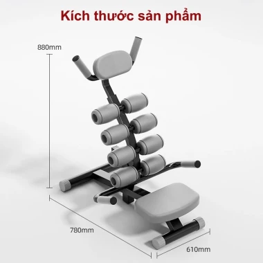 Tập Lưng Hiệu Quả Với Onetwofit Yoga Chỉnh Đĩa Đai Cột Sống - Mở Lưng Giảm Đau Giá Cực Tốt 11