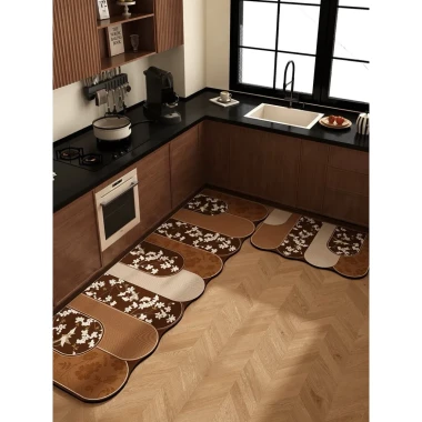 Thảm Bếp Silicon Siêu Bám Sàn Chống Thấm 40x1m2 + 40x60cm Giá Tốt 197k 4 Thảm Bếp Silicon Siêu Bám Sàn Chống Thấm 40x1m2 + 40x60cm Giá Tốt 197k 4