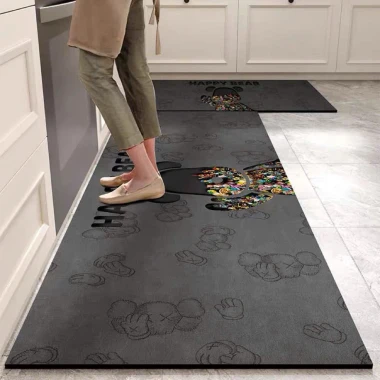 Thảm Bếp Silicon Siêu Bám Sàn Chống Thấm 40x1m2 + 40x60cm Giá Tốt 197k 12 Thảm Bếp Silicon Siêu Bám Sàn Chống Thấm 40x1m2 + 40x60cm Giá Tốt 197k 12