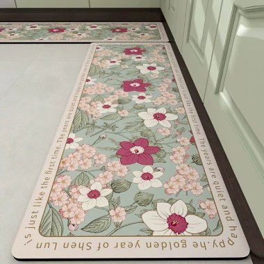 Thảm Bếp Silicon Siêu Bám Sàn Chống Thấm 40x1m2 + 40x60cm Giá Tốt 197k 24 Thảm Bếp Silicon Siêu Bám Sàn Chống Thấm 40x1m2 + 40x60cm Giá Tốt 197k 24