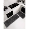 Thảm Bếp Silicon Siêu Bám Sàn Chống Thấm 40x1m2 + 40x60cm Giá Tốt 197k 30