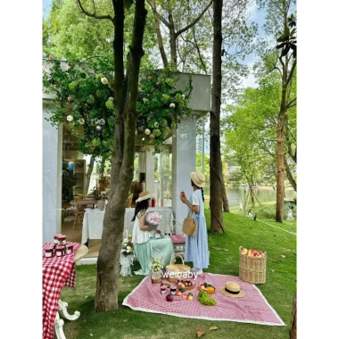 Thảm dã ngoại, đi biển, picnic ngoài trời dày dặn vibe Hàn Quốc kích thước 100*150cm 5 Thảm dã ngoại, đi biển, picnic ngoài trời dày dặn vibe Hàn Quốc kích thước 100*150cm 5