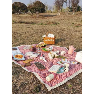 Thảm dã ngoại, đi biển, picnic ngoài trời dày dặn vibe Hàn Quốc kích thước 100*150cm 7 Thảm dã ngoại, đi biển, picnic ngoài trời dày dặn vibe Hàn Quốc kích thước 100*150cm 7
