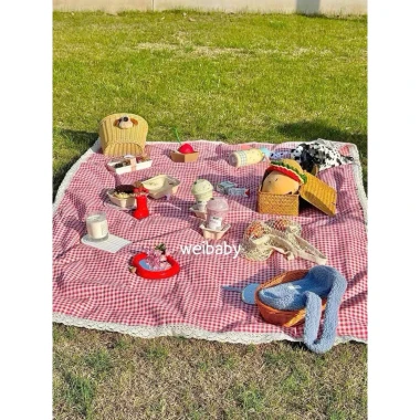 Thảm dã ngoại, đi biển, picnic ngoài trời dày dặn vibe Hàn Quốc kích thước 100*150cm 8 Thảm dã ngoại, đi biển, picnic ngoài trời dày dặn vibe Hàn Quốc kích thước 100*150cm 8