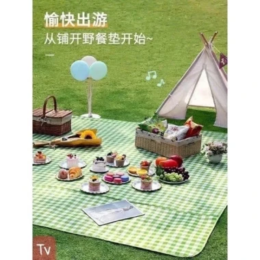 Thảm Dã Ngoại Picnic Gấp Gọn - Bạt Trải Cắm Trại, Du Lịch, Phượt Chụp Ảnh Giá 45k 8