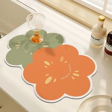 Thảm Lót Chén Dĩa Hoa Tulip - Thấm Hút Nhanh Khô, Giá Cực Sốc 45359đ 9 Thảm Lót Chén Dĩa Hoa Tulip - Thấm Hút Nhanh Khô, Giá Cực Sốc 45359đ 9