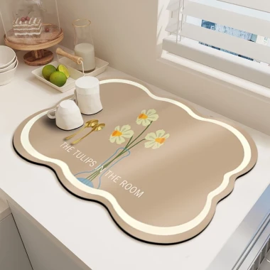 Thảm Lót Chén Dĩa Hoa Tulip - Thấm Hút Nhanh Khô, Giá Cực Sốc 45359đ 12 Thảm Lót Chén Dĩa Hoa Tulip - Thấm Hút Nhanh Khô, Giá Cực Sốc 45359đ 12