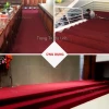 Thảm nỉ trải sàn văn phòng đỏ đô đẹp, giá rẻ chỉ 15000đ/m2, khổ 2m, dày 3mm 3