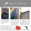 Thảm nỉ trải sàn văn phòng đỏ đô đẹp, giá rẻ chỉ 15000đ/m2, khổ 2m, dày 3mm 7