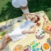 Thảm Picnic Cao Cấp HeWolf - Tấm Lót Lều Cắm Trại, Chơi Công Viên Cho Bé, Giá Chỉ 100k! 8
