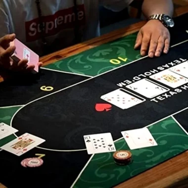 Thảm Poker Cao Su Mặt Vải Nỉ 1.2x0.6m TEXAS - Giảm 23% Chỉ 58.000đ 3