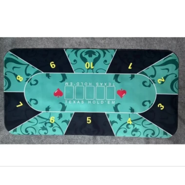 Thảm Poker Cao Su Mặt Vải Nỉ 1.2x0.6m TEXAS - Giảm 23% Chỉ 58.000đ 5
