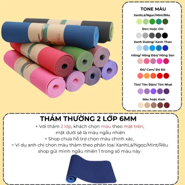 Thảm Tập Yoga Gym Chống Trượt Định Tuyến TPE SAKOMALL TOPBODY - Giảm 20% Chỉ 164k 11 Thảm Tập Yoga Gym Chống Trượt Định Tuyến TPE SAKOMALL TOPBODY - Giảm 20% Chỉ 164k 11