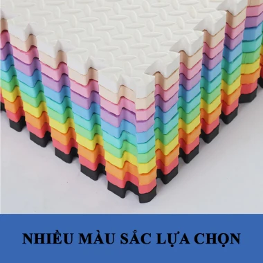 Thảm xốp EVA ghép sàn 30cmx30cm, tấm trải sàn bằng xốp an toàn cho bé 4 Thảm xốp EVA ghép sàn 30cmx30cm, tấm trải sàn bằng xốp an toàn cho bé 4
