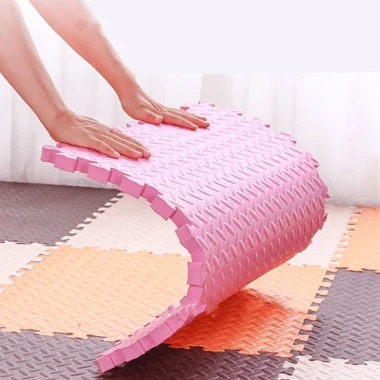 Thảm Xốp Ghép lót sàn KT 30x30x1cm tấm trải sàn cho bé vân gỗ gấp gọn xpe giá rẻ 3