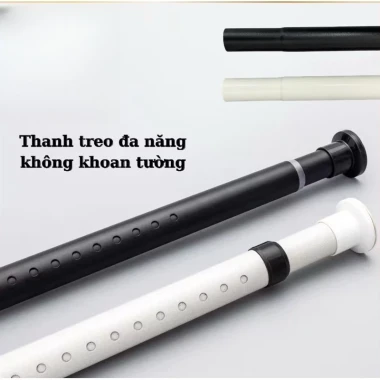Thanh treo rèm cửa không cần khoan - Cây treo đồ tiện lợi giá 98k TMFABRIC 2