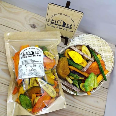 Thập Cẩm Sấy Đà Lạt 1KG - Snack Trái Cây, Rau Củ Sấy Giảm Giá 85k 6 Thập Cẩm Sấy Đà Lạt 1KG - Snack Trái Cây, Rau Củ Sấy Giảm Giá 85k 6