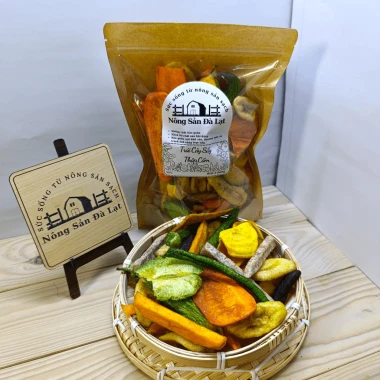 Thập Cẩm Sấy Đà Lạt 1KG - Snack Trái Cây, Rau Củ Sấy Giảm Giá 85k 7 Thập Cẩm Sấy Đà Lạt 1KG - Snack Trái Cây, Rau Củ Sấy Giảm Giá 85k 7