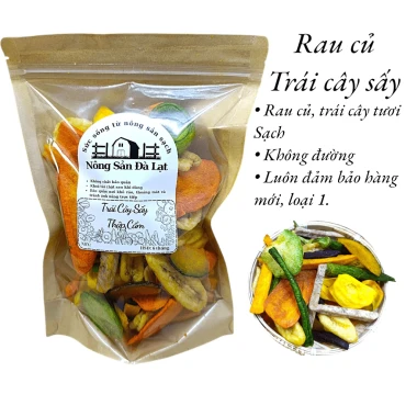Thập Cẩm Sấy Đà Lạt 1KG - Snack Trái Cây, Rau Củ Sấy Giảm Giá 85k 10 Thập Cẩm Sấy Đà Lạt 1KG - Snack Trái Cây, Rau Củ Sấy Giảm Giá 85k 10