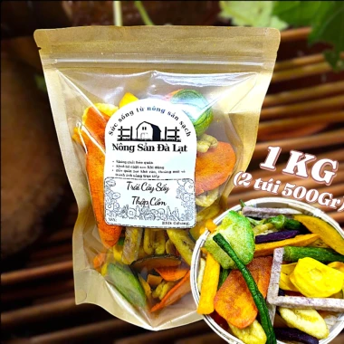 Thập Cẩm Sấy Đà Lạt 1KG - Snack Trái Cây, Rau Củ Sấy Giảm Giá 85k 11 Thập Cẩm Sấy Đà Lạt 1KG - Snack Trái Cây, Rau Củ Sấy Giảm Giá 85k 11