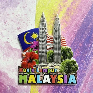 Tháp Đôi Nam Châm Tủ Lạnh 3D Malaysia Giropo Dán Trang Trí Giảm 20% Còn 92219đ 2