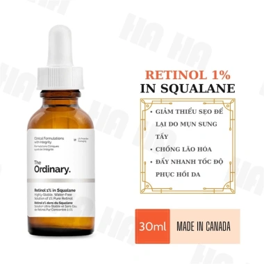 The Ordinary Retinol 1% in Squalane Serum Chống Lão Hóa 30ml - Giá 183.960₫
