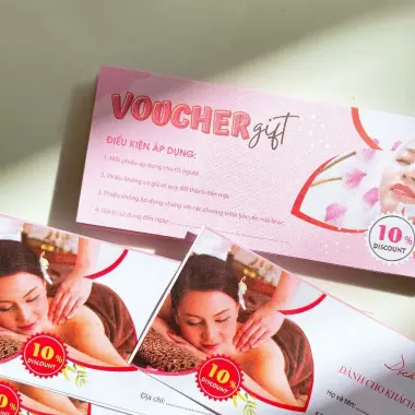 Thẻ Voucher Giấy 50 Thẻ, Size 145x60mm, Giảm Giá Còn 15.000đ - Mua Ngay 2