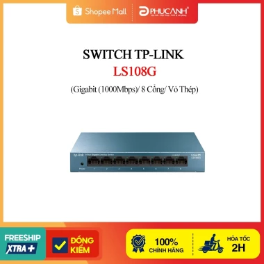 Thiết bị chia mạng TP-Link LS108G 8 cổng Gigabit tốc độ cao giá rẻ chỉ 485000đ 2 Thiết bị chia mạng TP-Link LS108G 8 cổng Gigabit tốc độ cao giá rẻ chỉ 485000đ 2
