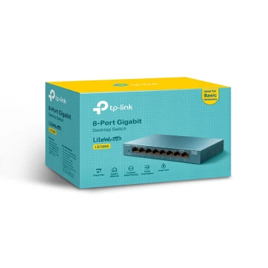 Thiết bị Switch TP-Link 8 cổng RJ45 10/100/1000Mbps Giá Tôt - Bảo Hành 2 Năm Chính Hãng 2