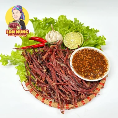 Thịt Trâu Gác Bếp Lan Nùng Chuẩn Dân Tộc - Sốt Chẩm Chéo, Giảm 21% chỉ 130k 22 Thịt Trâu Gác Bếp Lan Nùng Chuẩn Dân Tộc - Sốt Chẩm Chéo, Giảm 21% chỉ 130k 22