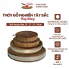 Thớt Gia Đình gỗ Nghiến Tây Bắc Ông Hùng Tròn dùng Gia Đình Để Mộc Không Mùn Không Tâm Kháng Khuẩn An Toàn Sức Khỏe