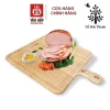 Thớt Gỗ Cao Su Tự Nhiên Đức Thành Hình Vuông Có Tay Cầm - Giá Ưu Đãi 109,000 VND 2