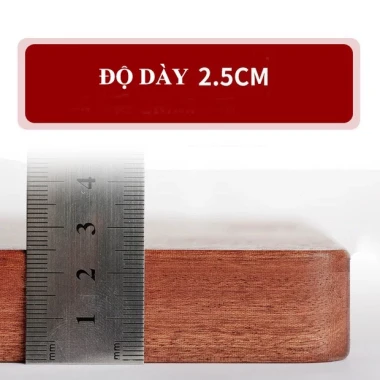 Thớt gỗ nguyên khối chữ nhật an toàn, bền bỉ, giảm giá 380k 3 Thớt gỗ nguyên khối chữ nhật an toàn, bền bỉ, giảm giá 380k 3