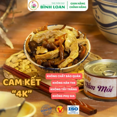 Thực Phẩm Chay Bình Loan Tàu Hủ Ky Nấm Mối 200g - Giá chỉ 55.000 VND, tiết kiệm 13.750 VND 4