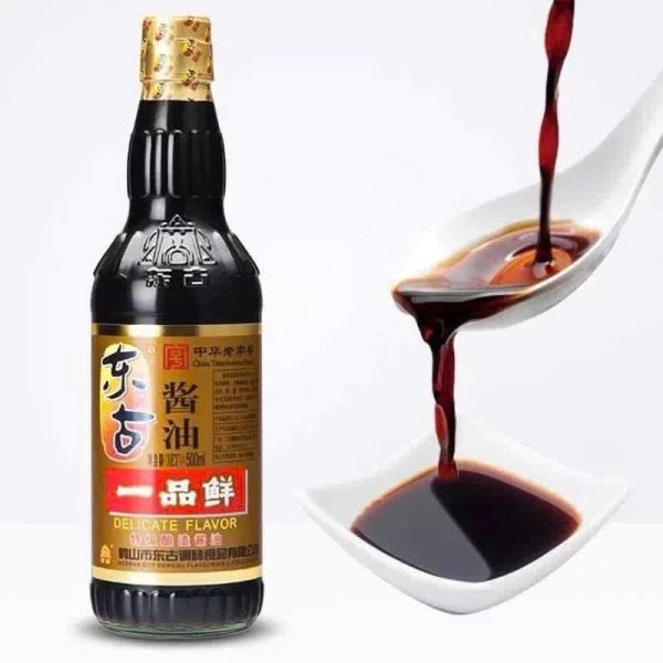 Hình ảnh sản phẩm Thùng 12 chai Xì dầu Càng Cua Nhất Phẩm Tiên 500ml - Giá ưu đãi 459.000
