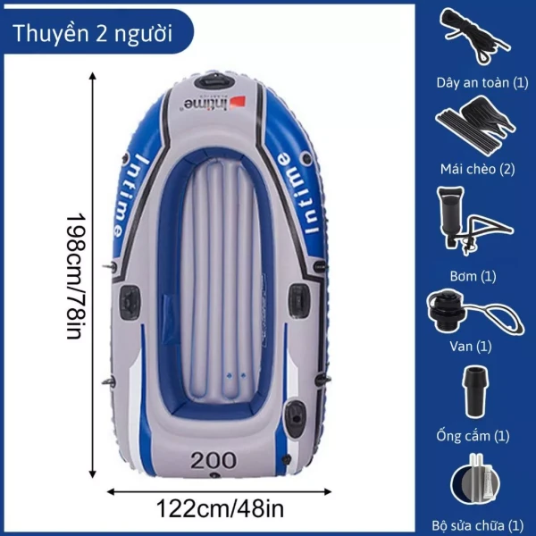 Cách lựa chọn thuyền hơi câu cá cao cấp cho 2-3 người: Tiêu chí và lưu ý