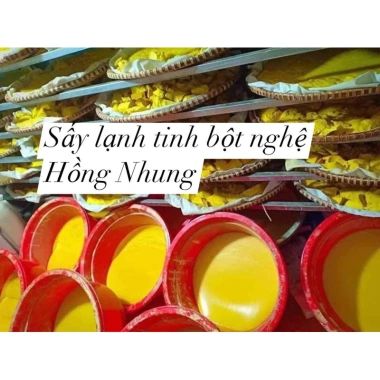 Tinh Bột Nghệ Hữu Cơ Hồng Nhung Lạng Sơn