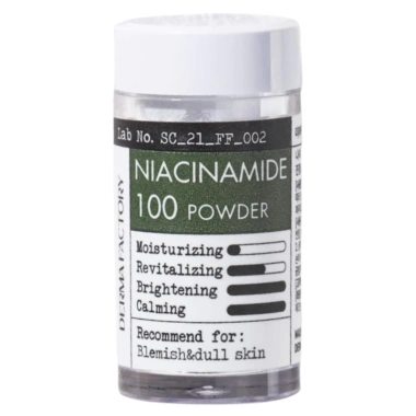 Tinh chất bột DERMA FACTORY Niacinamide 100 0,31 oz. / 9g (Hạn sử dụng: 2.028.03) 2
