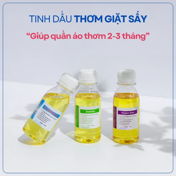 Hướng dẫn chi tiết cách pha và dùng tinh dầu giặt sấy cho quần áo thơm tươi suốt ngày