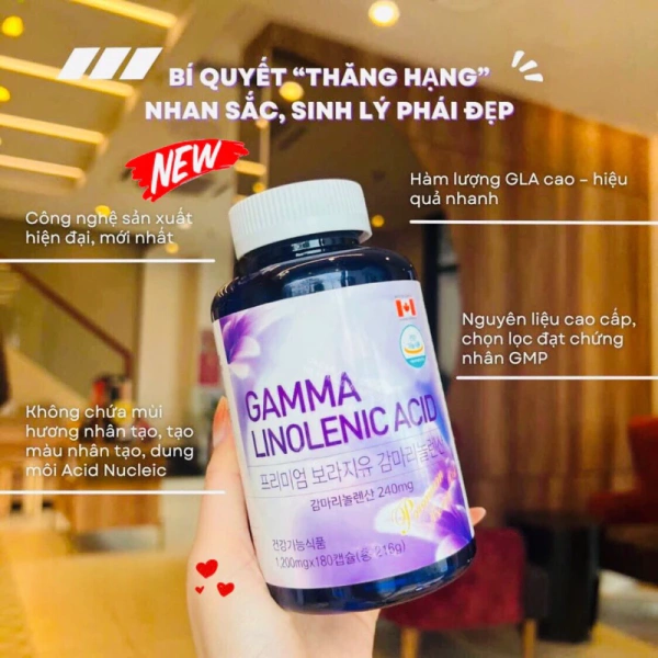 Hình ảnh sản phẩm Tinh Dầu Hoa Lưu Ly 1.200 mg 180 viên Hàn Quốc Giảm cân tự nhiên Giá ưu đãi 690.000