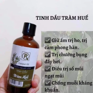 Tinh dầu tràm Huế nguyên chất cho bé - Giảm giá còn 169k (100ml) 7 Tinh dầu tràm Huế nguyên chất cho bé - Giảm giá còn 169k (100ml) 7