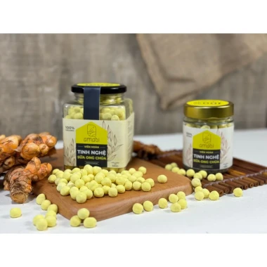 Tinh nghệ sữa ong chúa 130g/330g – Viên mềm trị đau dạ dày, làm đẹp da – Giá ưu đãi 140.000 2