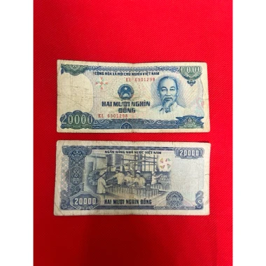 Tờ 20 ngàn xưa 1991 giá rẻ 49000đ - Sưu tầm tiền giấy cũ 7