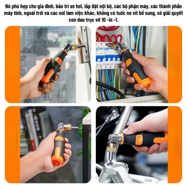 Tô vít đa năng đảo chiều nhập khẩu - Tua vít nhỏ gọn tiện lợi giá 149k 4 Tô vít đa năng đảo chiều nhập khẩu - Tua vít nhỏ gọn tiện lợi giá 149k 4