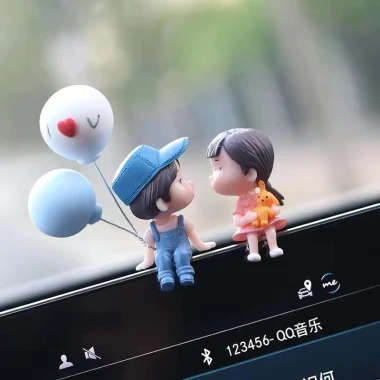 TOP Charm Trang Trí Nội Thất Xe Ô Tô, Bàn Làm Việc - Bông Hoa, Động Vật Đáng Yêu Giá Chỉ 23999đ 26