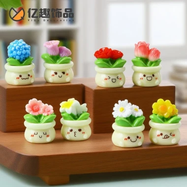TOP Charm Trang Trí Nội Thất Xe Ô Tô, Bàn Làm Việc - Bông Hoa, Động Vật Đáng Yêu Giá Chỉ 23999đ 31