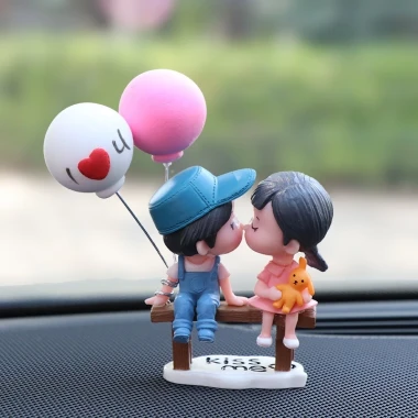 TOP Charm Trang Trí Nội Thất Xe Ô Tô, Bàn Làm Việc - Bông Hoa, Động Vật Đáng Yêu Giá Chỉ 23999đ 32