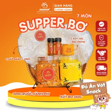 Topping Bánh Tráng Phơi Sương 10 Món Siêu Hấp Dẫn - Giá Chỉ 299k tại An Shop 9 Topping Bánh Tráng Phơi Sương 10 Món Siêu Hấp Dẫn - Giá Chỉ 299k tại An Shop 9
