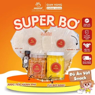 Topping Bánh Tráng Phơi Sương 10 Món Siêu Hấp Dẫn - Giá Chỉ 299k tại An Shop 11 Topping Bánh Tráng Phơi Sương 10 Món Siêu Hấp Dẫn - Giá Chỉ 299k tại An Shop 11